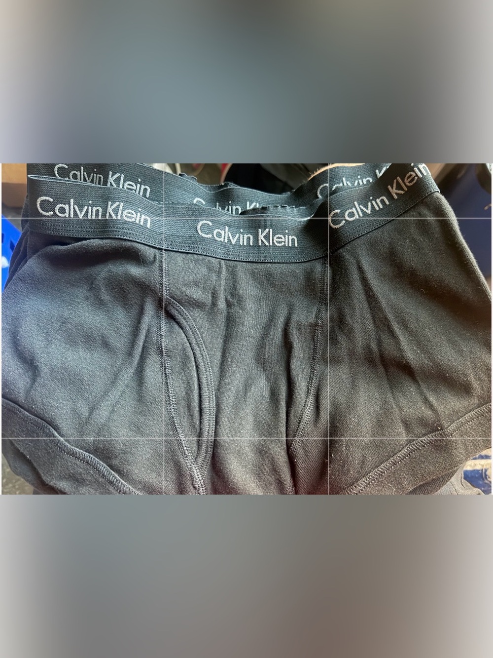 Calvin Klein Black Men’s Boxer Briefs with Logo Waistband $8 each or all for $33